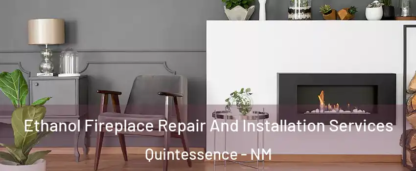 Ethanol Fireplace Repair And Installation Services Quintessence - NM