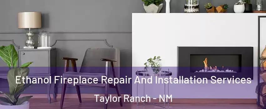 Ethanol Fireplace Repair And Installation Services Taylor Ranch - NM