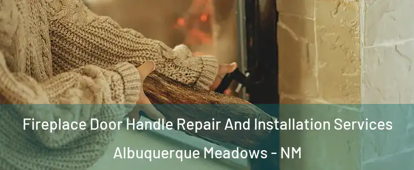 Fireplace Door Handle Repair And Installation Services Albuquerque Meadows - NM