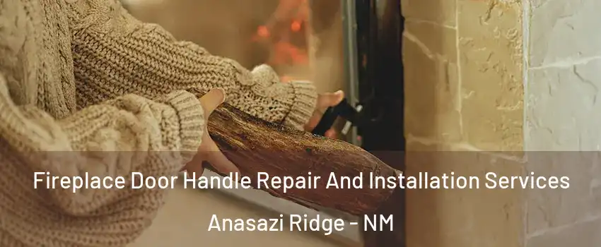 Fireplace Door Handle Repair And Installation Services Anasazi Ridge - NM
