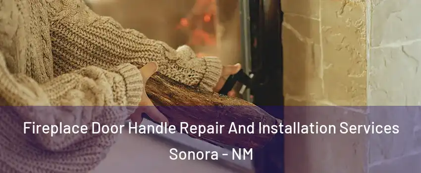 Fireplace Door Handle Repair And Installation Services Sonora - NM