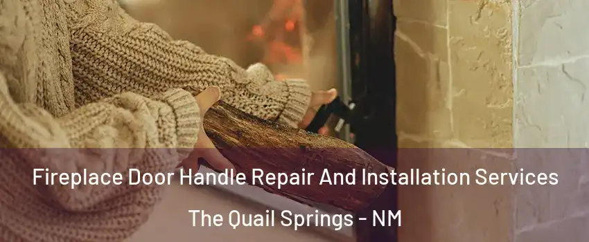 Fireplace Door Handle Repair And Installation Services The Quail Springs - NM