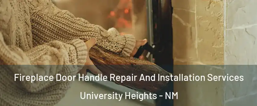 Fireplace Door Handle Repair And Installation Services University Heights - NM