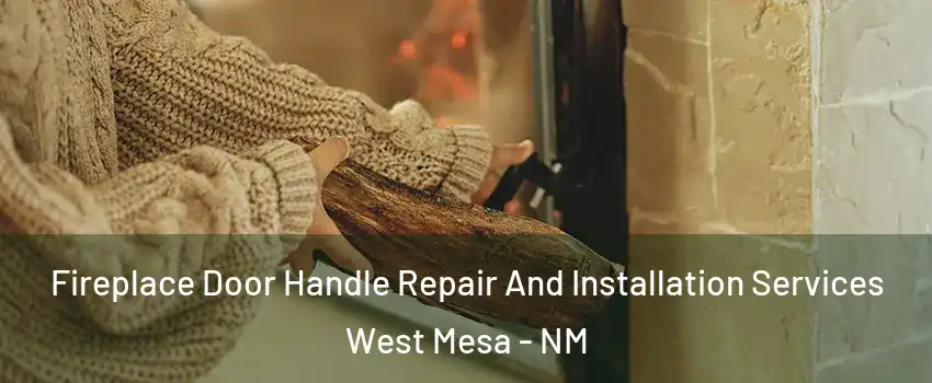 Fireplace Door Handle Repair And Installation Services West Mesa - NM