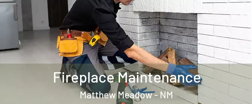 Fireplace Maintenance Matthew Meadow - NM