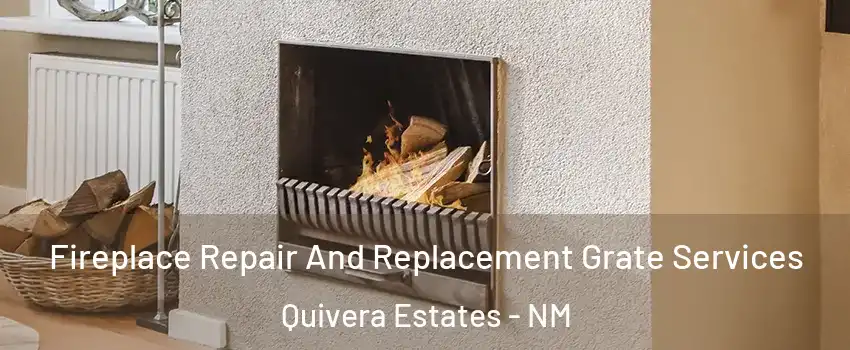 Fireplace Repair And Replacement Grate Services Quivera Estates - NM