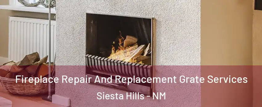 Fireplace Repair And Replacement Grate Services Siesta Hills - NM