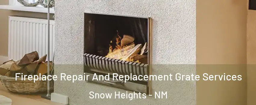 Fireplace Repair And Replacement Grate Services Snow Heights - NM