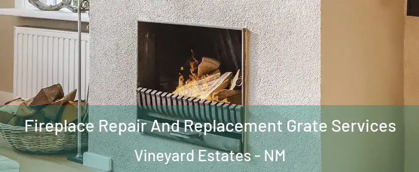 Fireplace Repair And Replacement Grate Services Vineyard Estates - NM