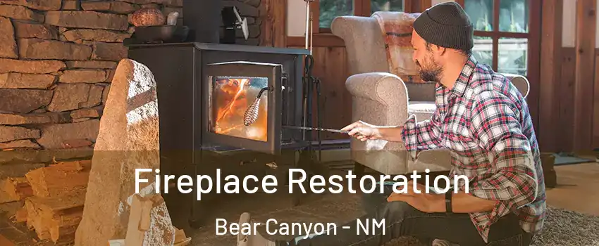 Fireplace Restoration Bear Canyon - NM