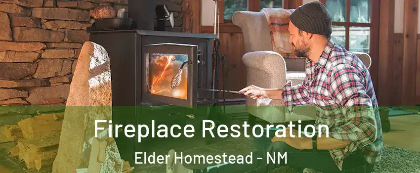 Fireplace Restoration Elder Homestead - NM