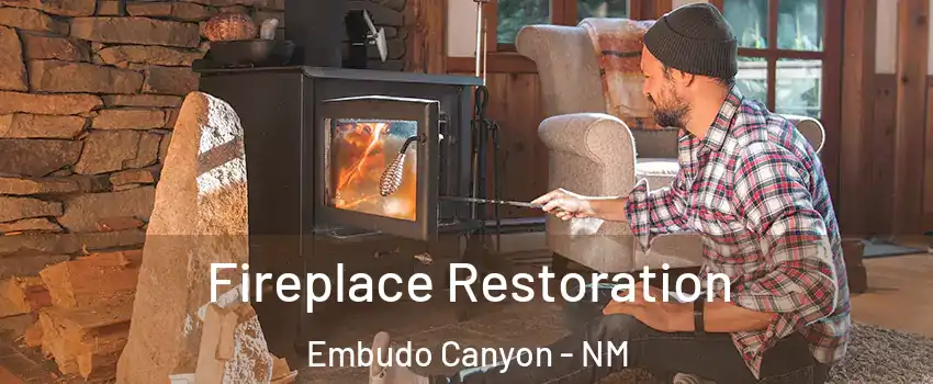 Fireplace Restoration Embudo Canyon - NM
