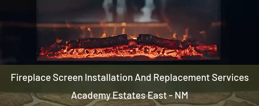Fireplace Screen Installation And Replacement Services Academy Estates East - NM
