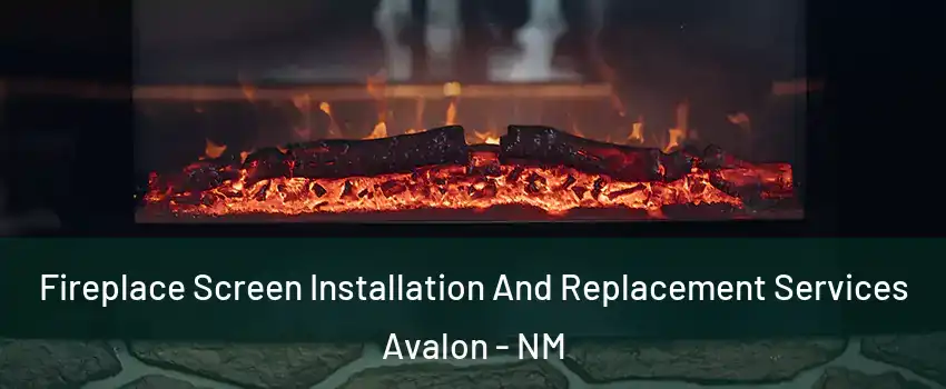 Fireplace Screen Installation And Replacement Services Avalon - NM