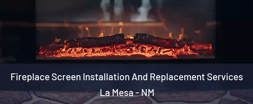 Fireplace Screen Installation And Replacement Services La Mesa - NM