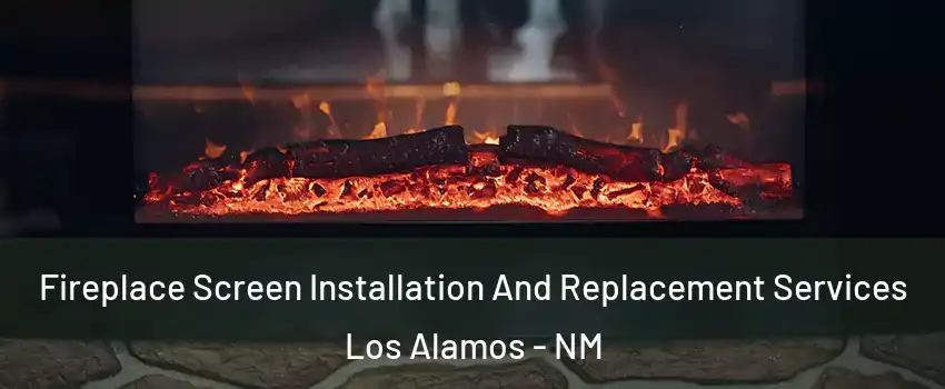 Fireplace Screen Installation And Replacement Services Los Alamos - NM