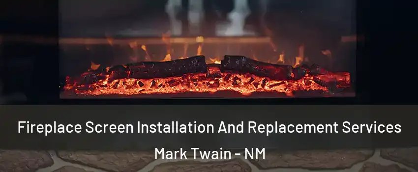 Fireplace Screen Installation And Replacement Services Mark Twain - NM