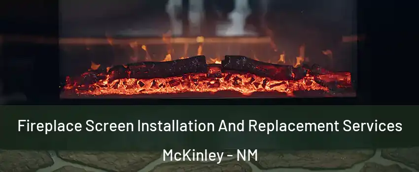 Fireplace Screen Installation And Replacement Services McKinley - NM