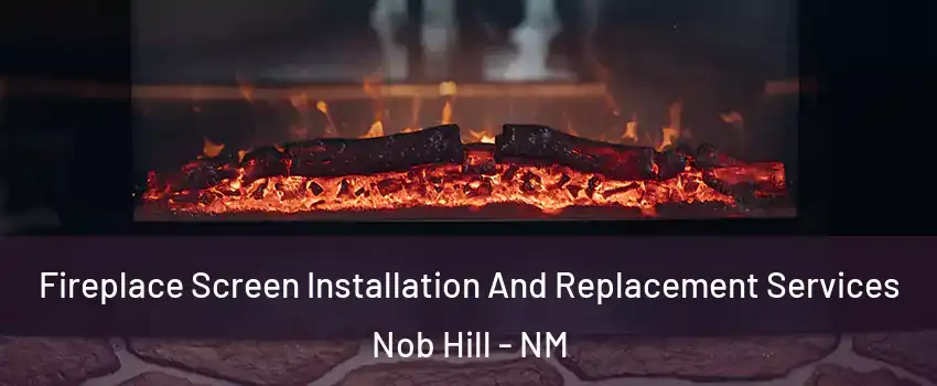 Fireplace Screen Installation And Replacement Services Nob Hill - NM