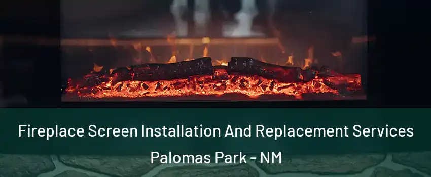 Fireplace Screen Installation And Replacement Services Palomas Park - NM