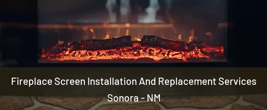 Fireplace Screen Installation And Replacement Services Sonora - NM