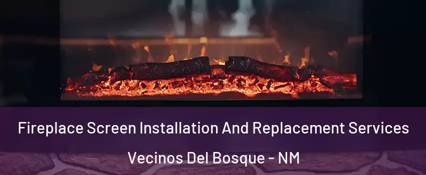 Fireplace Screen Installation And Replacement Services Vecinos Del Bosque - NM