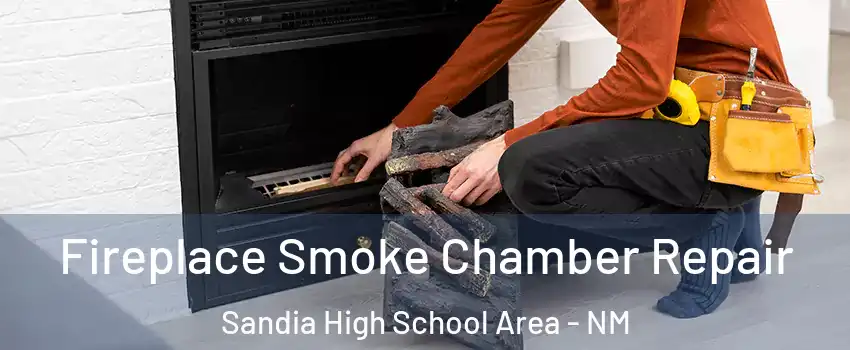 Fireplace Smoke Chamber Repair Sandia High School Area - NM