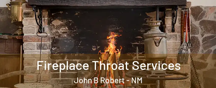 Fireplace Throat Services John B Robert - NM