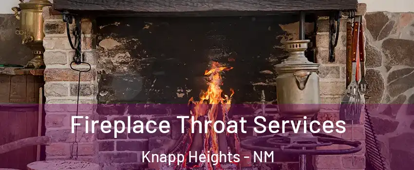 Fireplace Throat Services Knapp Heights - NM