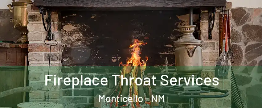 Fireplace Throat Services Monticello - NM