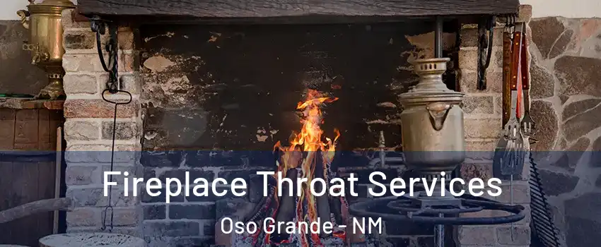 Fireplace Throat Services Oso Grande - NM