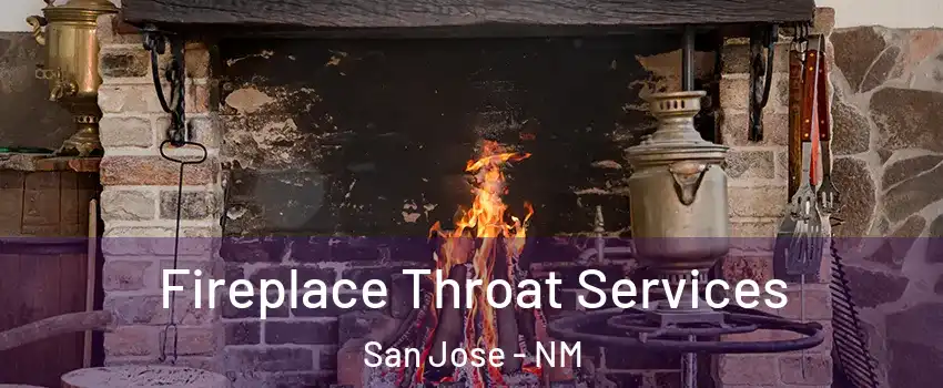 Fireplace Throat Services San Jose - NM