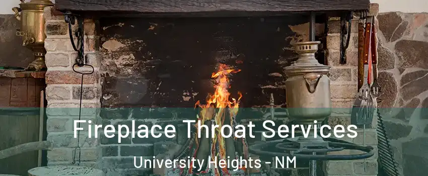 Fireplace Throat Services University Heights - NM