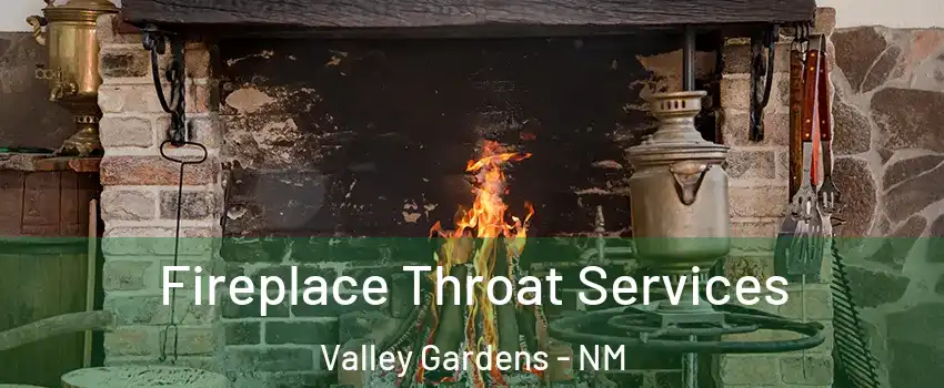 Fireplace Throat Services Valley Gardens - NM