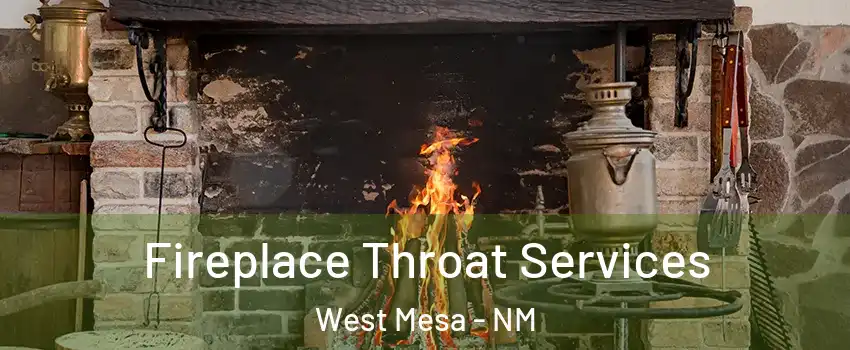 Fireplace Throat Services West Mesa - NM