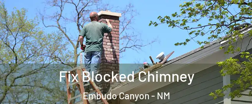 Fix Blocked Chimney Embudo Canyon - NM