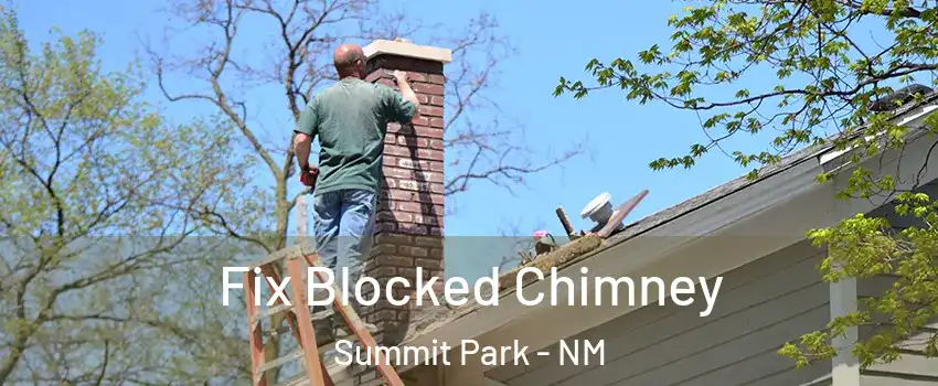 Fix Blocked Chimney Summit Park - NM