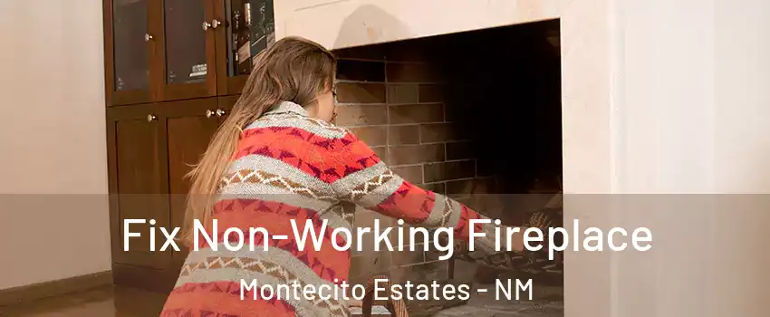 Fix Non-Working Fireplace Montecito Estates - NM