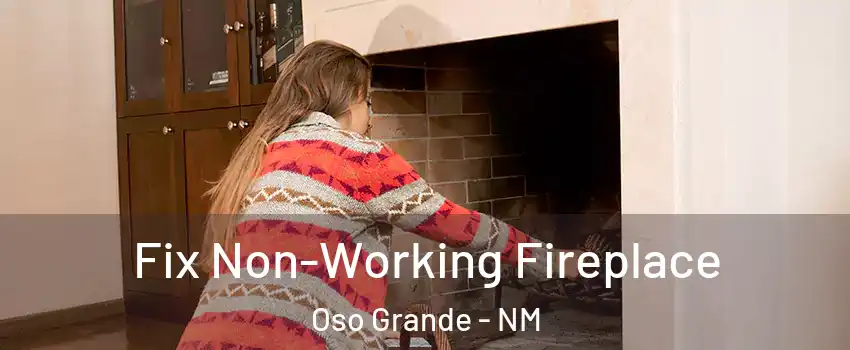 Fix Non-Working Fireplace Oso Grande - NM