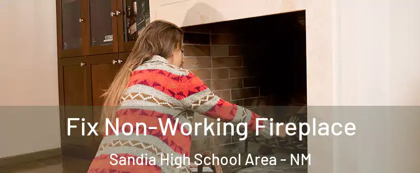 Fix Non-Working Fireplace Sandia High School Area - NM