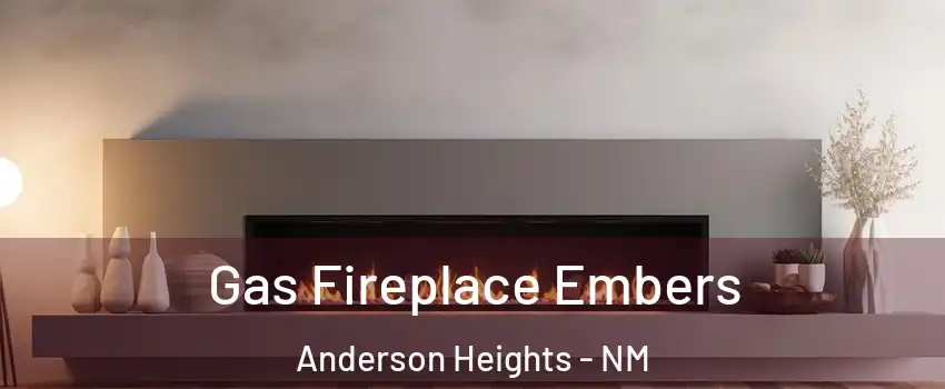Gas Fireplace Embers Anderson Heights - NM