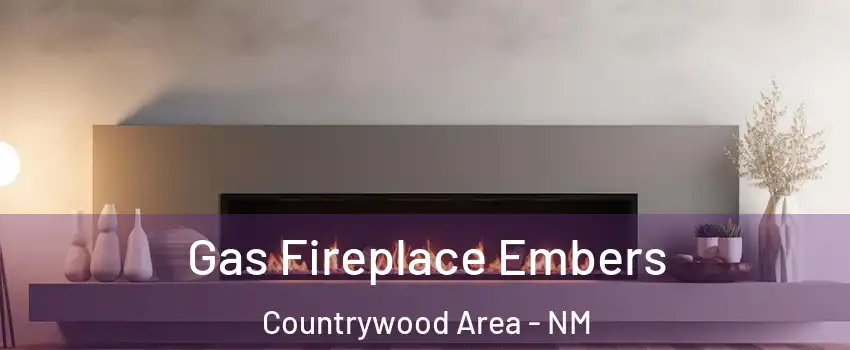 Gas Fireplace Embers Countrywood Area - NM