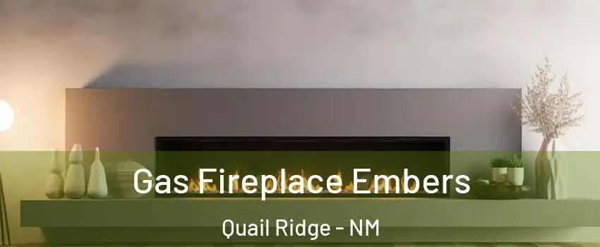 Gas Fireplace Embers Quail Ridge - NM