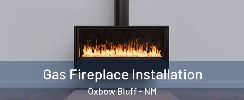 Gas Fireplace Installation Oxbow Bluff - NM