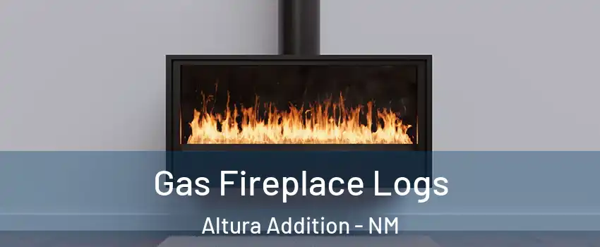 Gas Fireplace Logs Altura Addition - NM