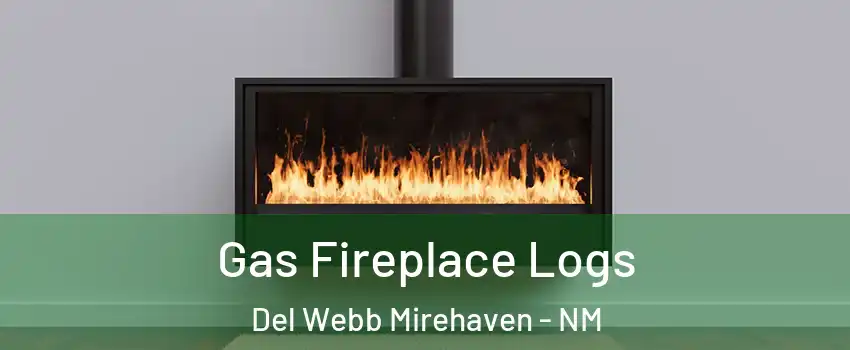 Gas Fireplace Logs Del Webb Mirehaven - NM