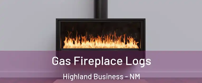 Gas Fireplace Logs Highland Business - NM