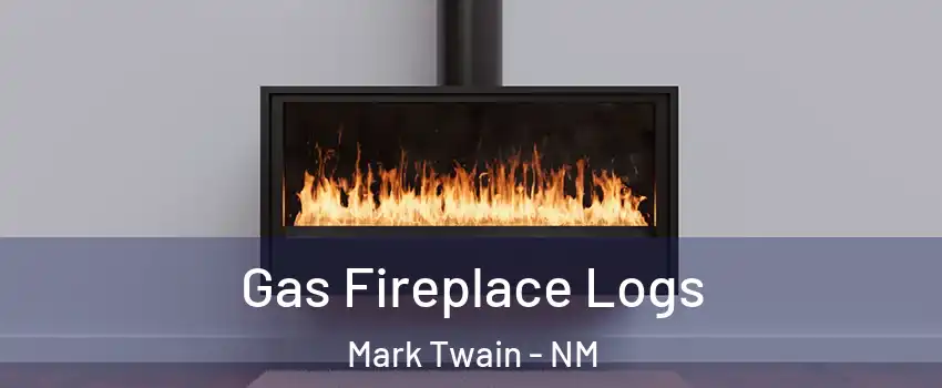 Gas Fireplace Logs Mark Twain - NM