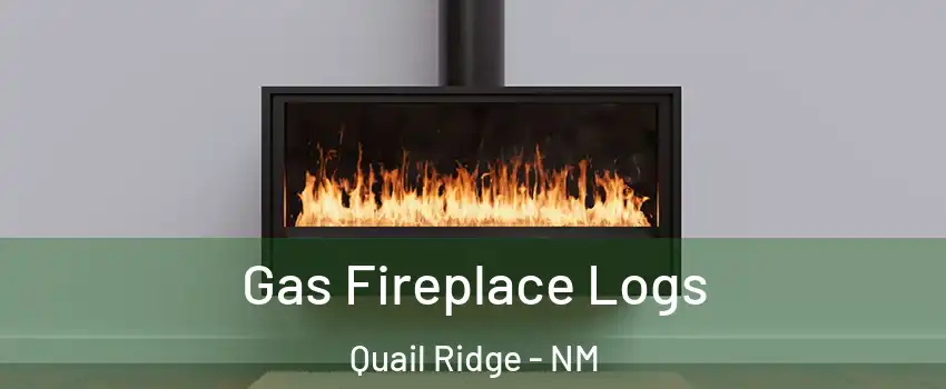 Gas Fireplace Logs Quail Ridge - NM