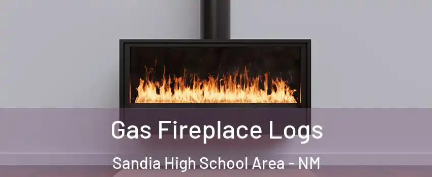 Gas Fireplace Logs Sandia High School Area - NM